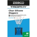 Stoper ZEBCO Trophy Clear Silicone XL, 30buc/pac