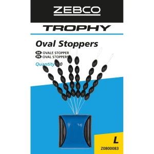 Stoper ZEBCO Trophy Oval Stoppers L, 30buc/plic