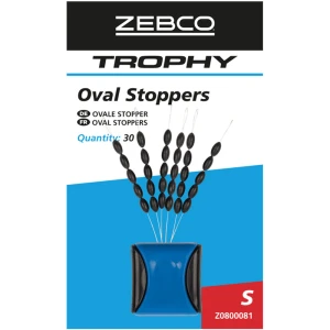 Stoper ZEBCO Trophy Oval Stoppers S, 30buc/plic