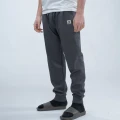 Pantaloni NASH Make It Happen Badge Joggers Grey Marl, Marime L