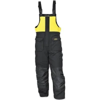 Salopeta TUBERTINI Men's Dungarees Norway, Noir Jaune, Masura XXXXL