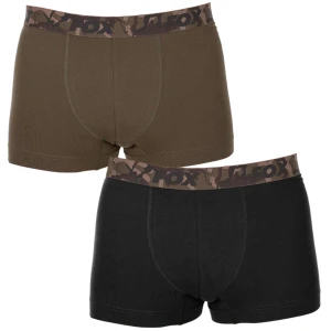 Set Boxeri FOX Shorts Khaki & Black, Marime L, 2buc/set