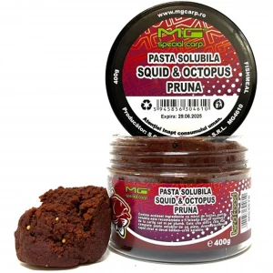 Pasta Solubila MG Special Carp Squid Octopus Pruna 400g Pasta Solubila MG Special Carp Squid Octopus Pruna 400g