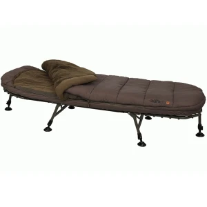 Combo Pat Pescuit Plus Sac de Dormit Fox Duralite 5 Season System 202x78cm