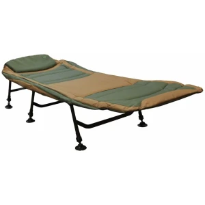 Pat Zfish Bedchair Siesta X6, Green-Brown, 205x85cm Pat Zfish Bedchair Siesta X6, Green-Brown, 205x85cm