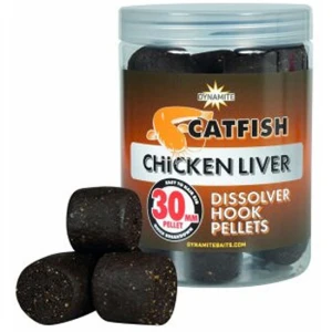 Pelete DYNAMITE BAITS, Catfish Chicken Liver Dissolver Hook Pellets, 30mm