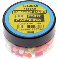 Pelete Flotante Claumar Forte Mix Capsuna, 15g. 6mm Pelete Flotante Claumar Forte Mix Capsuna, 15g. 6mm