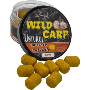Pelete Solubile FEEDERX Wild Carp, Usturoi, 15mm, 70g