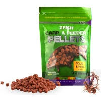 Pelete Zfish Carp & Feeder Hook Pellets, Squid Krill, 8mm, 200g