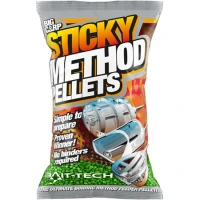 Micro Pelete Bait Tech Sticky Method, Green, 700g Micro Pelete Bait Tech Sticky Method, Green, 700g