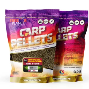 Micropelete SENZOR Fumigena, Krill si Squid, 2mm, 800g