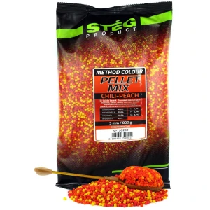 Micropelete STEG Pellet Mix, Chilli Peach, 3mm, 800m