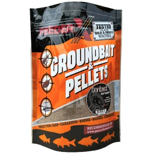 Mix Groundbait & Micropelete Feeder X Contact Brown 800g Mix Groundbait & Micropelete Feeder X Contact Brown 800g