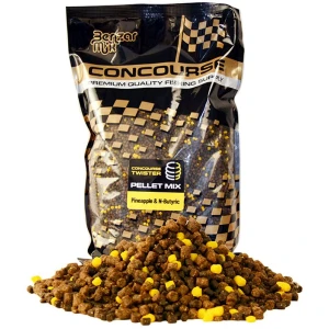 Pelete Benzar Mix Concourse Twister Pellet Mix, Pineapple N-Butyric, 800g