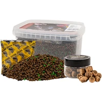 Pelete Benzar Mix Summer Pellet Box + Wafters Benzar Twister, Green Betaine