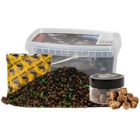 Pelete Benzar Mix Winter Pellet Box + Wafters Benzar Twister, Green Betain