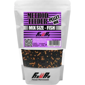 Pelete FISH PRO Method Feeder Mix, 2-3-4.5mm, Fish, 500g Pelete FISH PRO Method Feeder Mix, 2-3-4.5mm, Fish, 500g