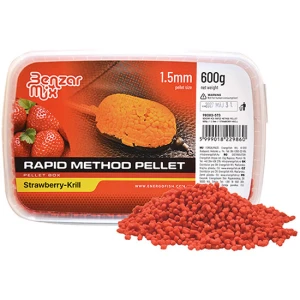 Pelete Method BENZAR MIX Rapid Pellet, Capsuna Krill, 1.5mm, 600g Pelete Method BENZAR MIX Rapid Pellet, Capsuna Krill, 1.5mm, 600g