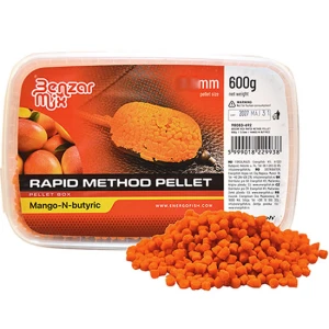 Pelete Method BENZAR MIX Rapid Pellet, Mango N-Butyric, 1.5mm, 600g