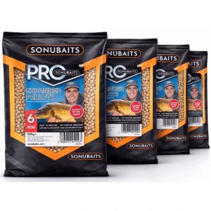 Pelete SONUBAITS Pro Expander Pellets, 6mm, 500g