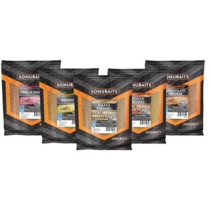 Pelete SONUBAITS Stiki Power Method Pellet, Banoffee, 2mm, 650g