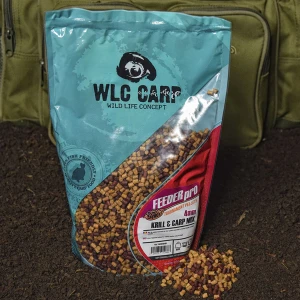 Pelete WLC, Krill Crap Mix, 4mm, 800g