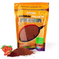 Pelete Zfish Mico Pellet, 2mm,  Strawberry & Robin Red, 700g