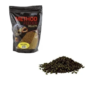 PELETE JAXON METHOD FEEDER GREEN MARZIPAN 4mm 500g