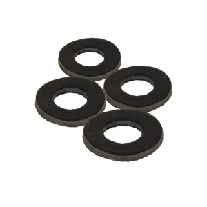 SAIBE FOX BLACK LABEL LEATHER WASHERS  4BUC/SET