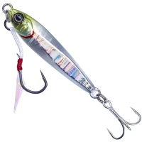 Pilker Illex Big Backer Jig, 6.2cm, 30g, Shirasu Silver/magma, 1buc/pac