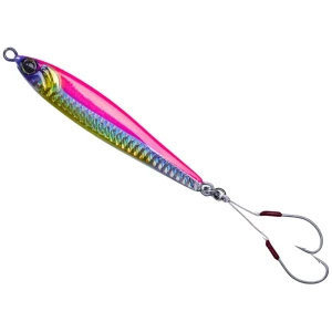 Pilker ILLEX Seabass Anchovy Metal, Pink Silver, 60g, 8.8cm, 1buc/pac