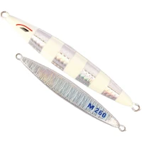 Pilker MUSTAD Jig Mirotic Slow, Silver Glow, 8cm, 80g