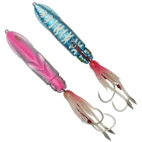 Pilker SAVAGE GEAR Swimsquid Inchiku, Blue Pink Glow, 9.7cm, 150g, 1buc/pac  Pilker SAVAGE GEAR Swimsquid Inchiku, Blue Pink Glow, 9.7cm, 150g, 1buc/pac