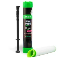 Kit Plasa Solubila ZFISH Pva Pro Tub, 25mm, 7m + 1 m Gratuit!
