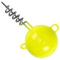 Cap Jig Fox Rage Pelagic Screws, UV Yellow, 100g, 1buc/pac