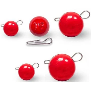 Plumbi Orange Cheburashka Cu Agrafa Detasabila, Rosu, 8g, 7buc/plic