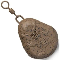 Plumb NASH Flat Pear Swivel Lead, 3.5oz-99g, 2buc/pac