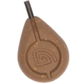 Plumb Trakker Flat Pear QC Inline Lead, 70.87g / 2.5oz Plumb Trakker Flat Pear QC Inline Lead, 70.87g / 2.5oz
