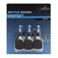 SET PLUMBI Sondare Feeder PRO FL BOTTLE BOMBS 3BUC 30G