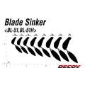 Plumbi Cu Paleta Decoy BL-51 Blade Sinker Heavy 18.0g