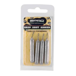 PLUMB SPRO DROP SHOT CU AGRAFA 21G 4 BUCATI