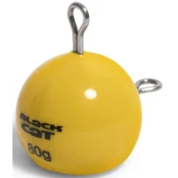 Plumb Wobler Black Cat Ball, Yellow 120g, 1buc/pac