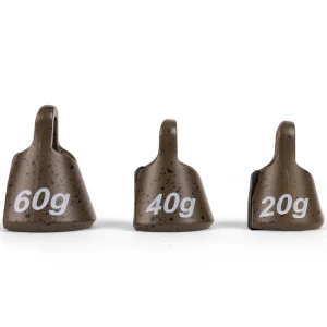 Lesturi Sonda KORUM Pinch-On Plummet, 40g, 2buc/pac