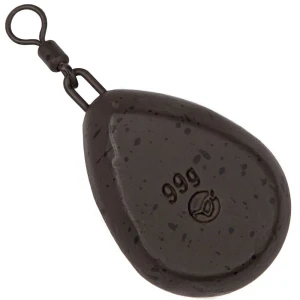 Plumb  KORDA Flat Pear Swivel, 2.5oz/70g, 1buc/pac Plumb  KORDA Flat Pear Swivel, 2.5oz/70g, 1buc/pac