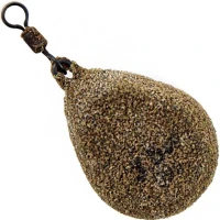 Plumb Texturat KORDA Textured Flat Pear Swivel, 2oz/56g, 1buc/pac