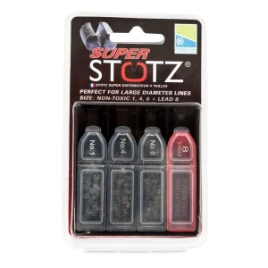 SET PLUMBI PRESTON SUPER STOTZ DISPENSER NR 1-8