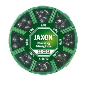 Set Plumbi Culisanti Jaxon Picatura Nr.2, 450g, 4.5/5/6/7/8/9/10/12g Set Plumbi Culisanti Jaxon Picatura Nr.2, 450g, 4.5/5/6/7/8/9/10/12g