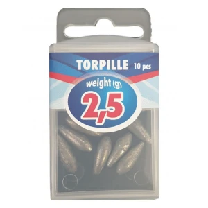 Set Plumbi Falcon Torpille In-Line 2.5g Set Plumbi Falcon Torpille In-Line 2.5g