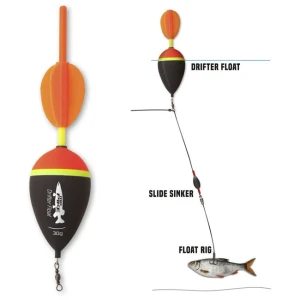 Pluta Rapitori Quantum Mr. Pike Drift Float, 40g, 125mm