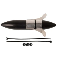 Pluta Zeck Propeller U-Float Solid Black 30g, 1buc/pac